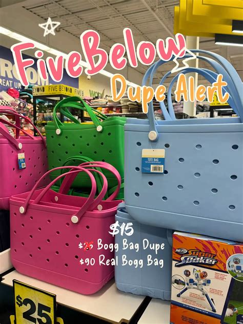 five below dupe bogg bag